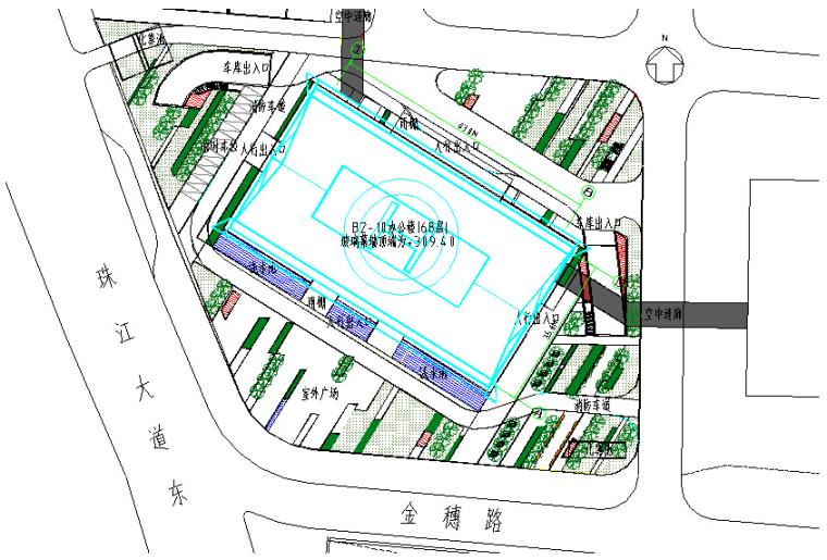 超高层核心筒施工组织设计资料下载-广州超高层商业办公楼施工组织设计（框架-核心筒-支撑结构，附图丰富）