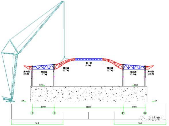 技术分享！大跨度拱形钢结构施工技术研究_13
