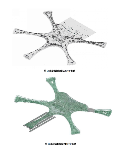 北京新机场旅客航站楼BIM应用成果-三维模型