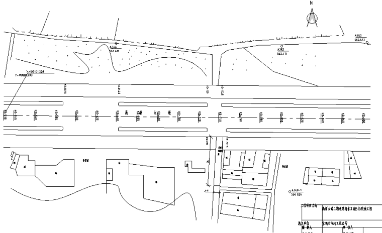 四川市政工程预算定额说明资料下载-[陕西]市政工程-道路排水工程竣工图