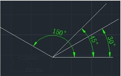 CAD建筑标注标准资料下载-如何用cad角度标准dan快捷键命令?