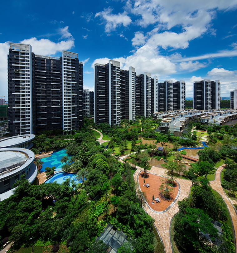 惠州中信水岸城住宅景观-1