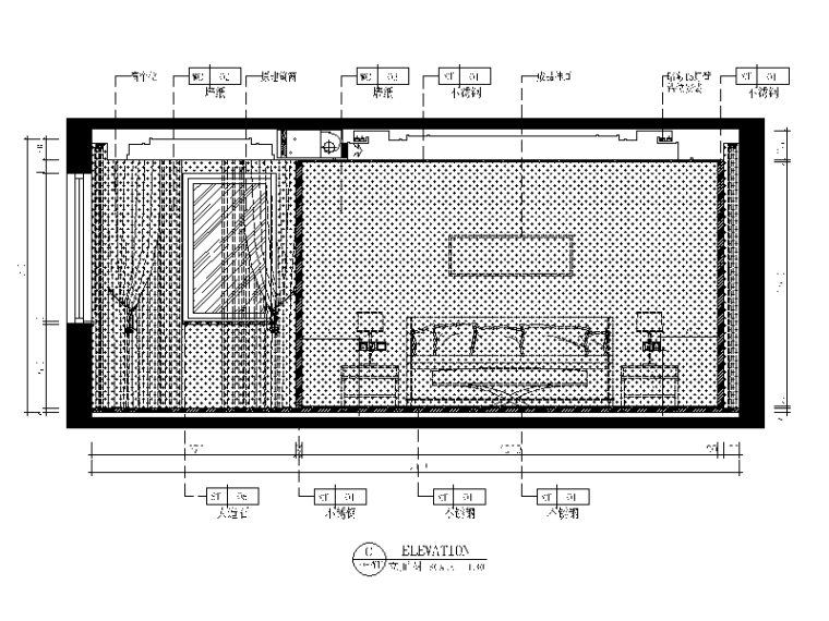 [浙江]新中式风格合院住宅设计CAD施工图（含实景图、效果图）-【浙江】新中式风格合院住宅设计CAD施工图（含实景图、效果图）立面图