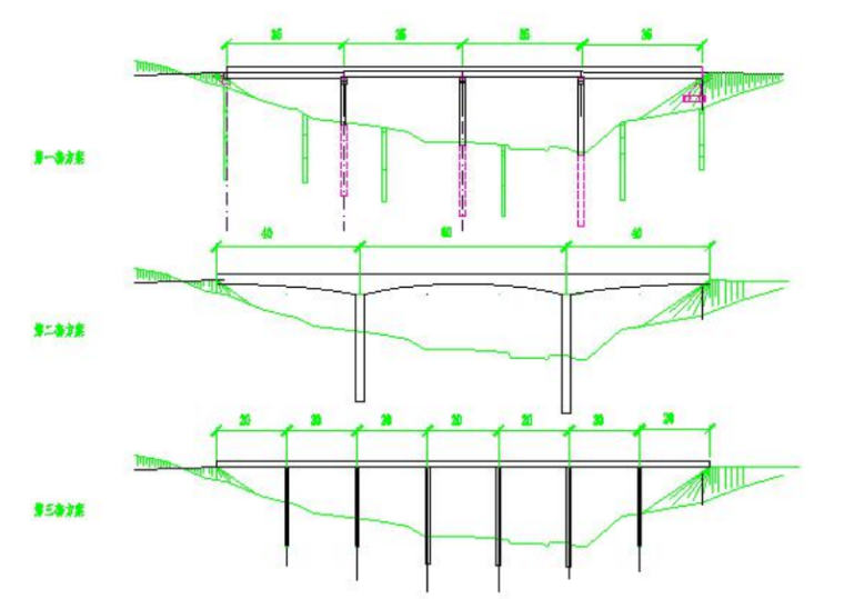 3跨预应力混凝土简支桥梁资料下载-预应力混凝土简支T梁桥设计（32页）