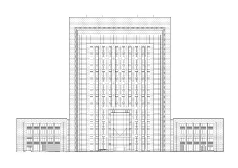 高级人民法院立面图 (22)