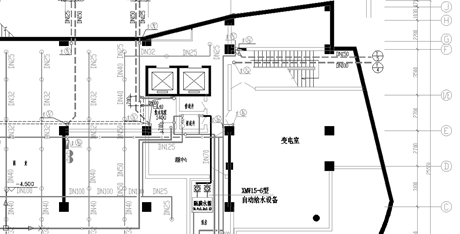 办公楼卫生间给水图资料下载-商用办公楼