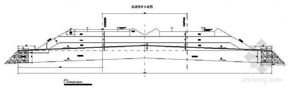 高速铁路道床密度试验资料下载-铁路道碴道床构造示意图