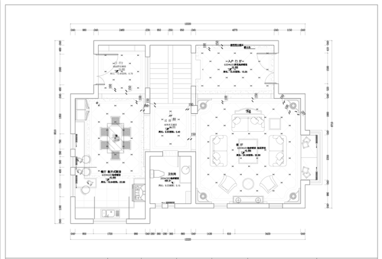凡尔赛宫花园景观资料下载-梦回凡尔赛家装设计完整施工图（附高清效果图、实景图）