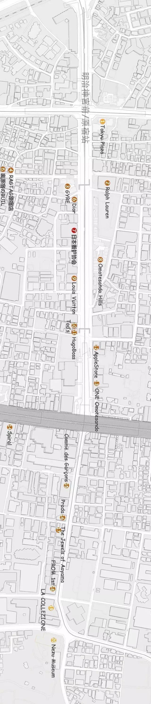 青山周平苏州有文旅公寓资料下载-一千米长的街道，能挤进多少个著名建筑师作品？