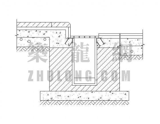 矩形排水沟钢筋布置图资料下载-排水沟断面图