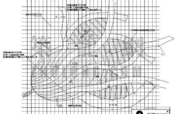 小区绿化设计CAD图资料下载-某小区绿化设计图（二）