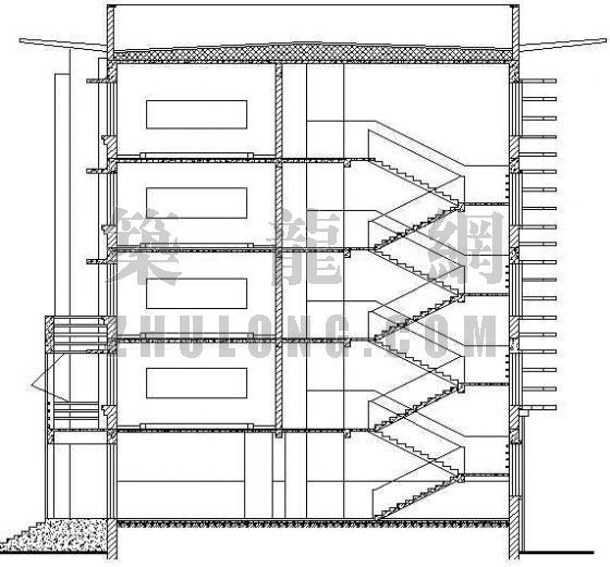 某中学教学楼建筑施工图-3