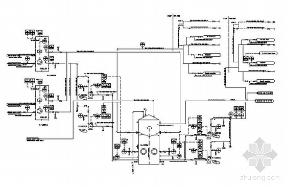 管路滤芯资料下载-制冷管路系统图