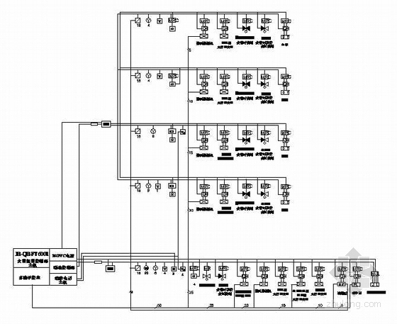 隧道消防联动控制系统图资料下载-消防系统图