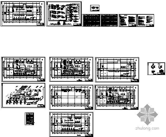 热力隧道设计资料下载-某热力站采暖设计全套图