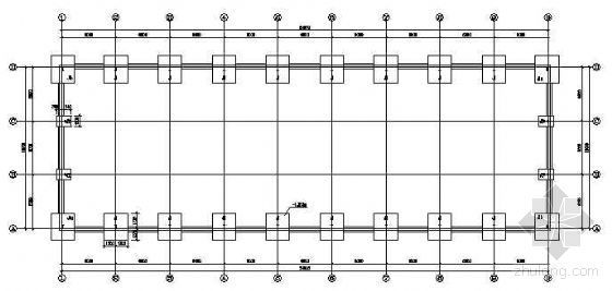 地上单层混凝土排架结构资料下载-江苏某单层轻钢排架结构图
