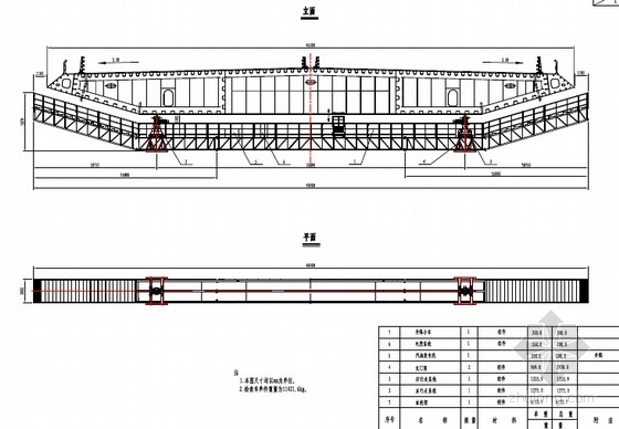 龙门架构造图资料下载-[湖北]双塔斜拉桥检查车施工图43张（钢箱梁主梁）