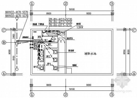 水泵房施工质量管控措施资料下载-水泵房电气施工图纸
