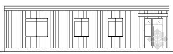 圆钢结构别墅建筑施工图资料下载-钢结构小饭店建筑、结构施工图