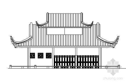 某园林古建筑成套图纸-2