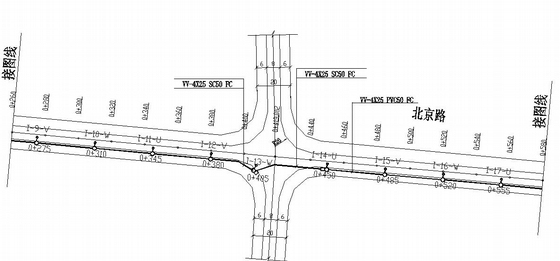 四类隧道照明设计图资料下载-某道路照明设计图