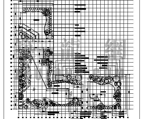 屋顶园林平面布置图资料下载-豫园商城凝晖阁屋顶花园平面图