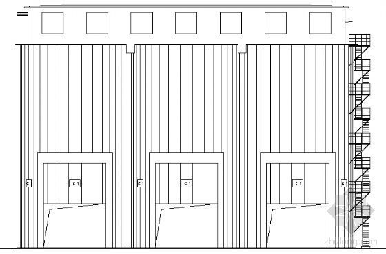 建筑结构设计cad图资料下载-某煤仓建筑结构设计方案图