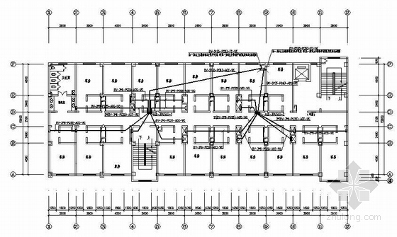 广东商住楼电气设计资料下载-某商住楼全套电气设计图