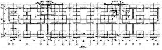 6层框架办公楼建筑图片资料下载-[常州]6层框架办公楼结构施工图