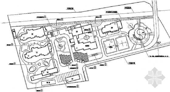 景观环境全套施工图资料下载-老人公寓环境全套施工图