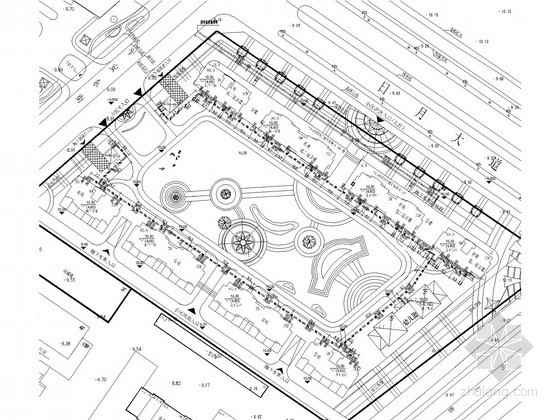 市政供热管网设计说明资料下载-某花园广场综合管网施工图