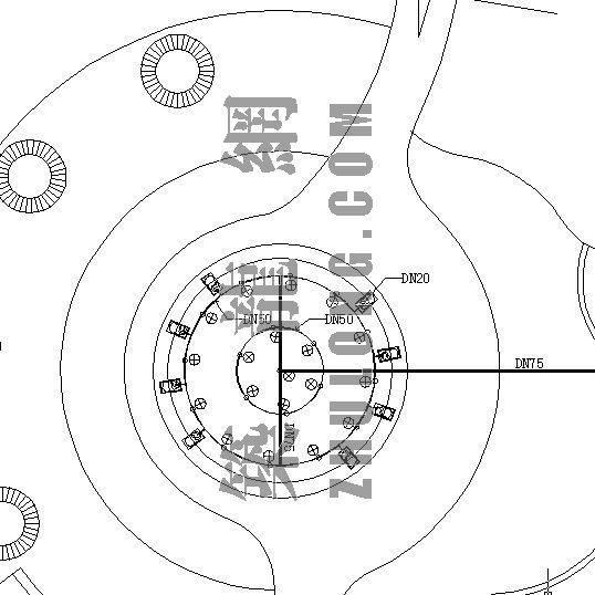 一套公园景观施工图CAD资料下载-一套旱喷泉施工图