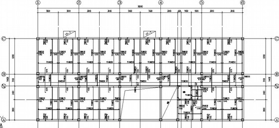 单层独立基础厨房施工图资料下载-四层独立基础框架结构施工图(带雨篷)