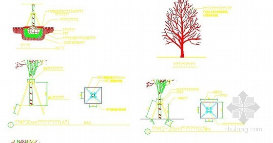 灌木绿化施工合同资料下载-[江苏]2013年绿化移植工程量清单及施工图