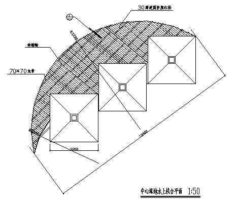 栈台平台cad资料下载-某公园木栈台结构施工图