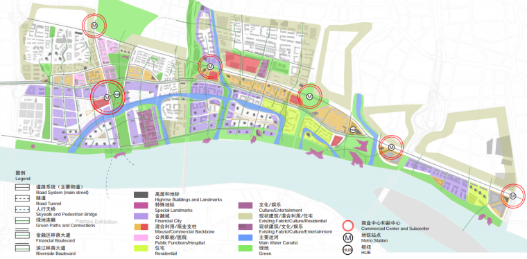 [广东]广州国际金融城城市景观规划设计 B-2 规划结构