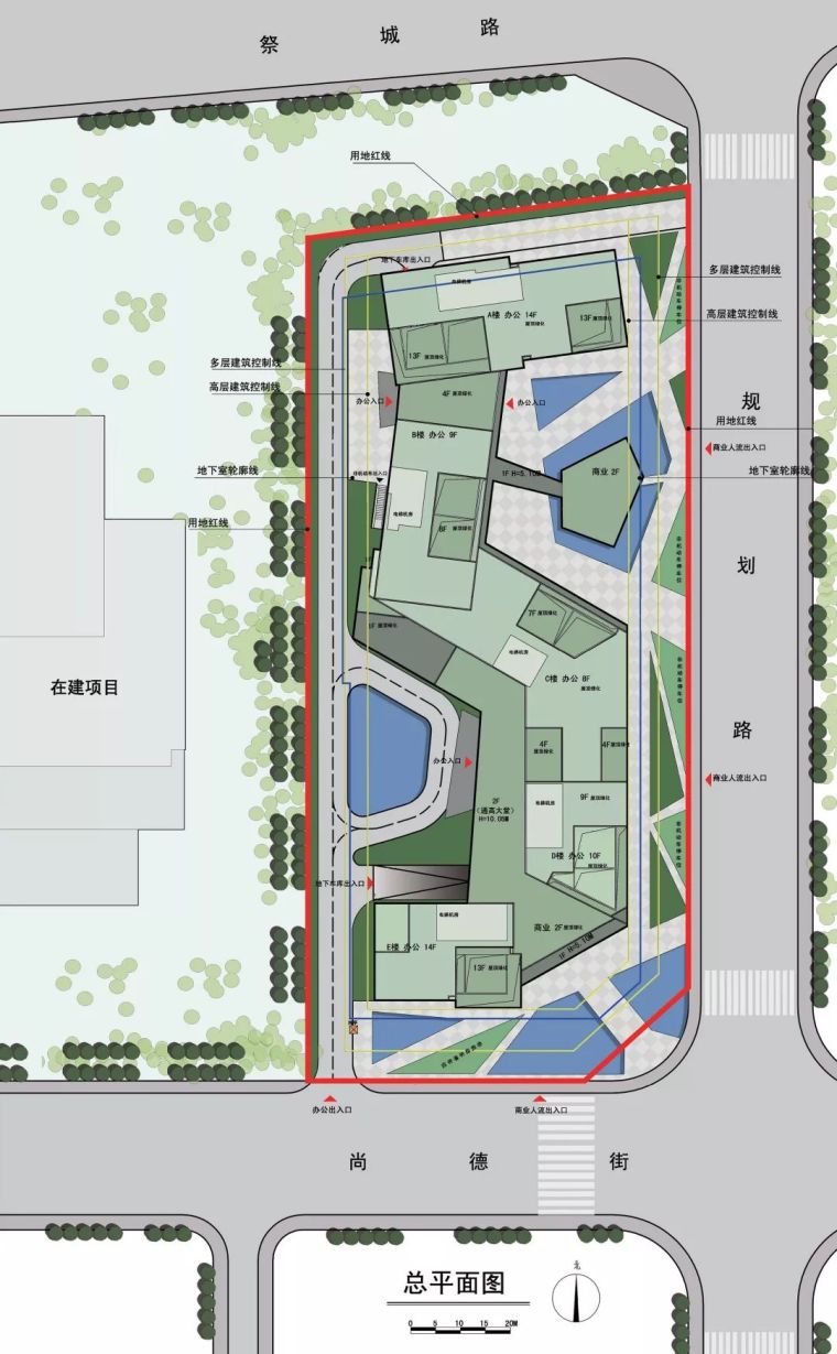 科技创新港C地块资料下载-郑州建业智慧港 | 森拓设计机构