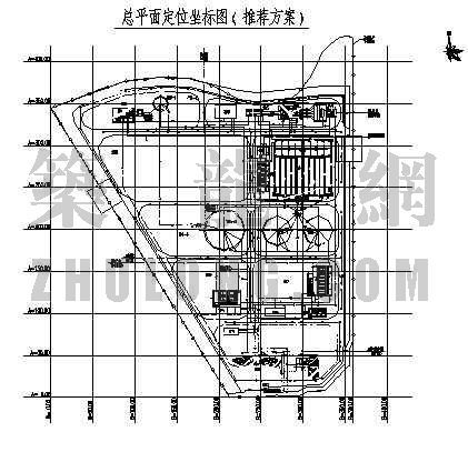 污水处理厂综合管线布置图资料下载-广州市龙归路污水处理厂图