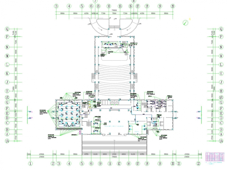 建筑中庭空调设计资料下载-[江西]多层教育建筑空调通风及防排烟系统设计施工图