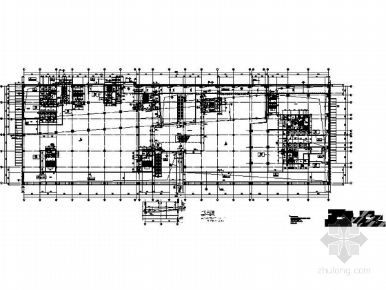 [广东]二十二层现代风格酒店建筑施工图（知名设计院）-二十二层现代风格酒店建筑平面图