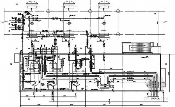 导热油加热系统资料下载-大型燃气导热油炉安装施工图