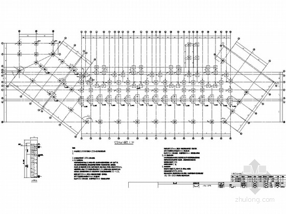 六层框架结构住宅楼网络图资料下载-[浙江]六层框架结构住宅楼结构施工图