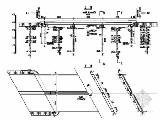 20m半高杆灯基础图资料下载-[黑龙江]3孔20m简支预应力空心板桥施工图49张