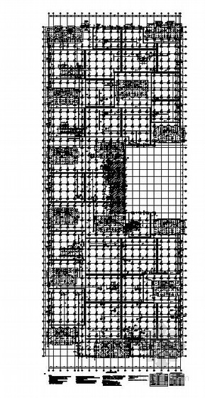 地下车库标志标线设计图资料下载-某超长地下车库结构设计图