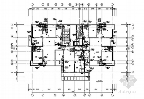 建筑给排水系统简图资料下载-某高层给排水系统详图