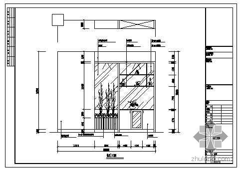 两居室家装全套施工图-3