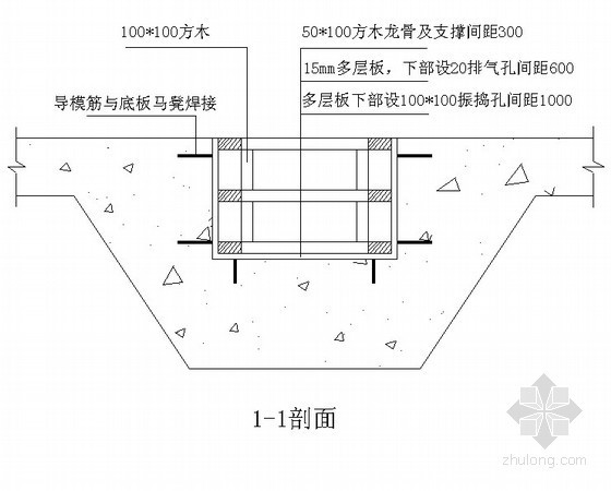 基础导墙技术交底资料下载-[北京]安置房集水坑、导墙模板施工技术交底