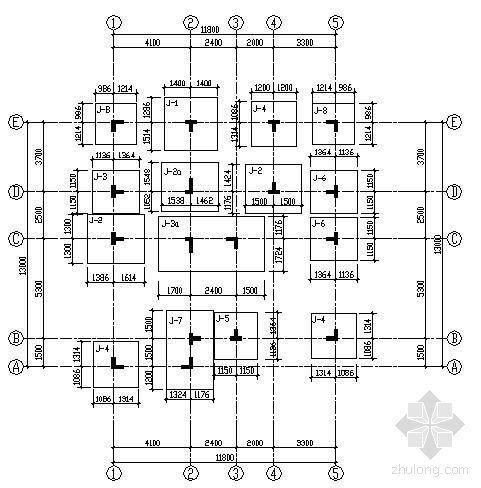 别墅景观cad施工图纸资料下载-某别墅的结构施工图纸