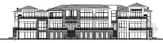 万科别墅建筑设计资料下载-万科丹堤1号别墅建筑方案图