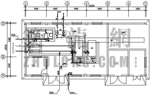 污水厂管道设计资料下载-某污水厂总平面及单体设计图
